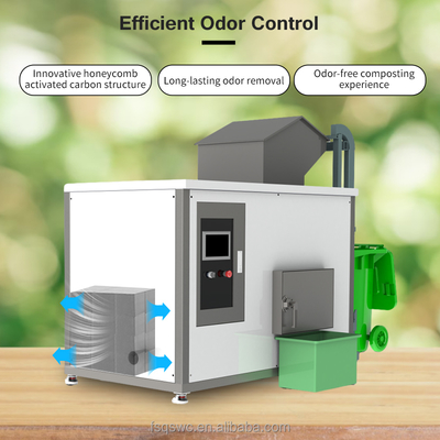 Food Waste Recycling Machine Food Waste to Organic Fertilizer Compost Machine Garbage Disposer