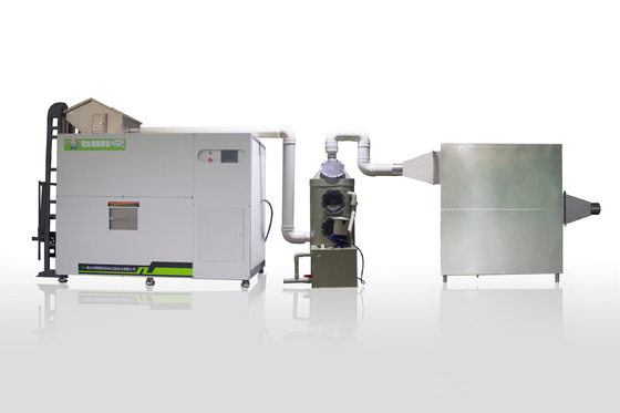 500/day Organic Waste Composting Machine Food Waste Compost