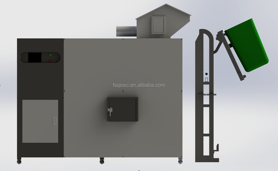 500KG Garbage Disposer Equipment Food Waste Recycling Machine Compost Making Machines
