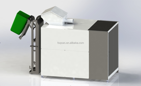 500KG Garbage Disposer Equipment Food Waste Recycling Machine Compost Making Machines