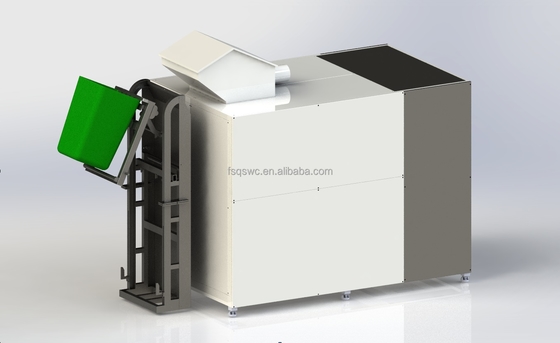 500KG Garbage Disposer Equipment Food Waste Recycling Machine Compost Making Machines