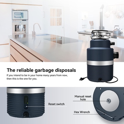 1 HP  Powerful Food Waste Grinders  for Kitchen Food Garbage Disposal