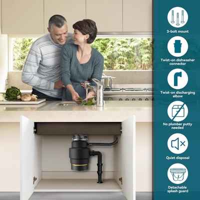 Kitchen Garbage Disposal Machine Disposer Food Waste Processor